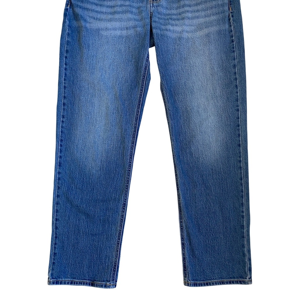 Old Navy Wow Boyfriend Mid-Rise Medium Wash Straight Leg Jeans Womens Size 10 - Picture 8 of 9